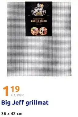 Action Big Jeff grillmat aanbieding