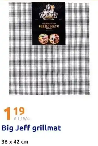 Action Big Jeff grillmat aanbieding