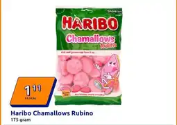 Action Haribo Chamallows Rubino aanbieding