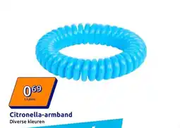 Action Citronella armband aanbieding