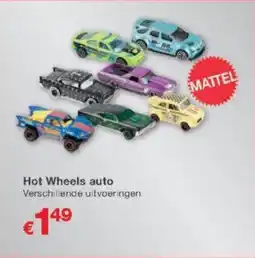 Kik Hot Wheels auto aanbieding