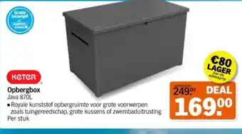 Albert Heijn Opbergbox aanbieding