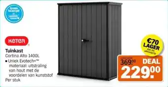 Albert Heijn Tuinkast aanbieding
