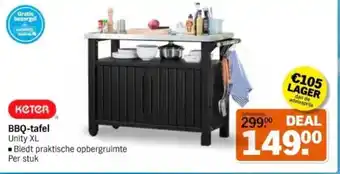 Albert Heijn BBQ tafel aanbieding