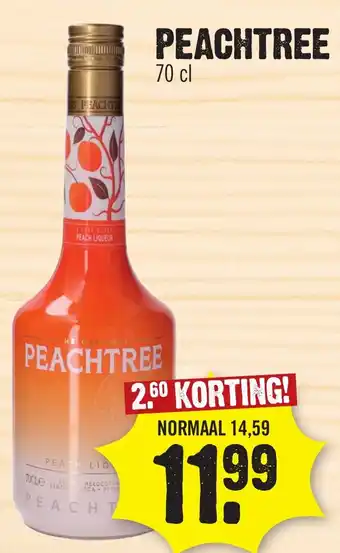 Super Dirck 3 Peachtree aanbieding