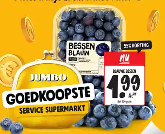 Jumbo Blauwe bessen aanbieding