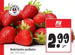 Jumbo Nederlandse aardbeien aanbieding