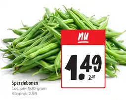 Jumbo Sperziebonen aanbieding