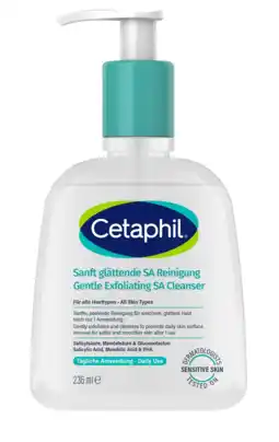 De Online Drogist Cetaphil Gentle Exfoliating SA Huidreiniger 236ML aanbieding