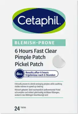De Online Drogist Cetaphil 6 Hours Fast Clear Pimple Patch 24ST aanbieding