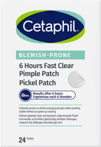 De Online Drogist Cetaphil 6 Hours Fast Clear Pimple Patch 24ST aanbieding