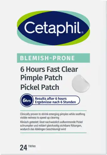 De Online Drogist Cetaphil 6 Hours Fast Clear Pimple Patch 24ST aanbieding