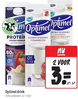 Jumbo Optimel drink aanbieding