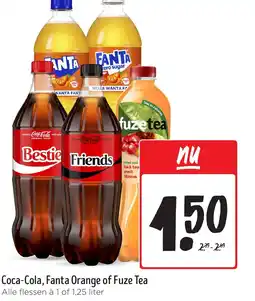 Jumbo Coca-Cola, Fanta Orange of Fuze Tea aanbieding