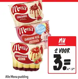Jumbo Alle Mona pudding aanbieding