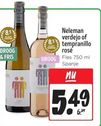 Jumbo Neleman verdejo of tempranillo rose aanbieding