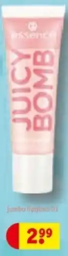 Kruidvat Essence jumbo lipgloss 01 aanbieding