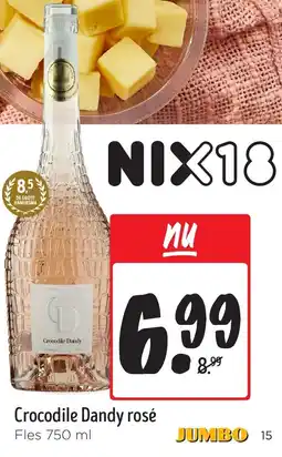 Jumbo Crocodile Dandy rosé aanbieding