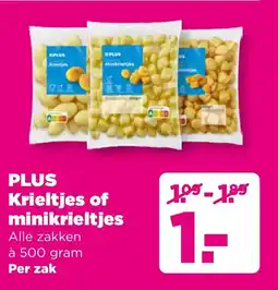 PLUS Plus Krieltjes of minikrieltjes aanbieding