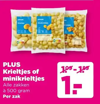 PLUS Plus Krieltjes of minikrieltjes aanbieding