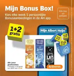 Albert Heijn Mijn Bonus Box! aanbieding