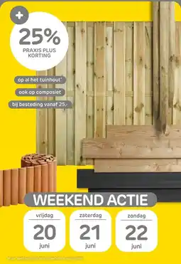 Praxis Op al het tuinhout aanbieding