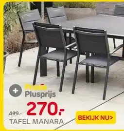 Praxis Tafel manara aanbieding