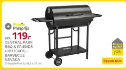 Praxis Central park bbq & friends houtskool barbecue nevada aanbieding