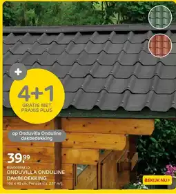 Praxis Onduvilla onduline dakbedekking aanbieding
