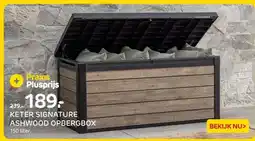 Praxis Keter signature ashwood opbergbox aanbieding