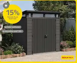 Praxis Op keter tuinhuizen aanbieding