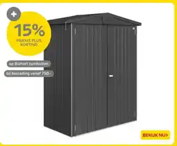 Praxis Op biohort tuinhuizen aanbieding