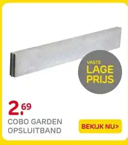 Praxis Cobo garden opsluitband aanbieding