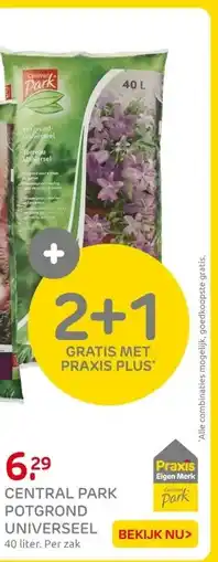 Praxis Central park potgrond universeel aanbieding