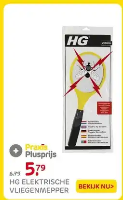 Praxis HG elektrische vliegenmepper aanbieding