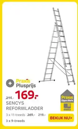 Praxis Sencys reformladder aanbieding
