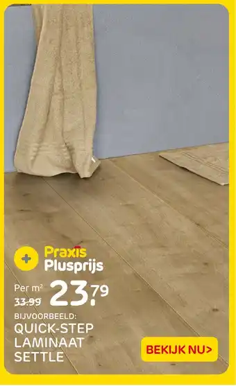 Praxis Quick step laminaat settle aanbieding