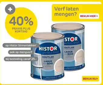 Praxis Op histor binnenlakken aanbieding