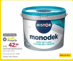 Praxis Histor monodek aanbieding