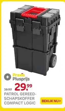 Praxis Patrol gereed schapskoffer compact logic aanbieding