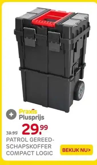 Praxis Patrol gereed schapskoffer compact logic aanbieding