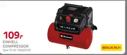 Praxis Einhell compressor aanbieding