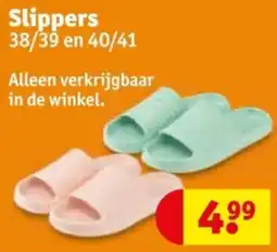 Kruidvat Slippers aanbieding