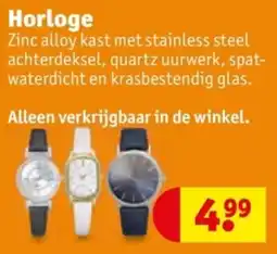 Kruidvat Horloge aanbieding