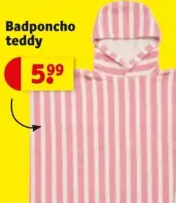 Kruidvat Badponcho teddy aanbieding