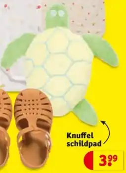 Kruidvat Knuffel schildpad aanbieding