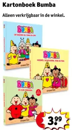 Kruidvat Kartonboek Bumba aanbieding