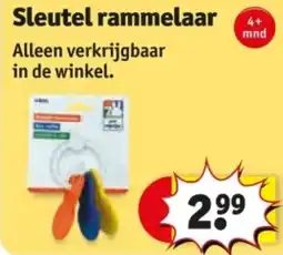 Kruidvat Sleutel rammelaar aanbieding