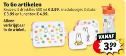 Kruidvat To Go artikelen aanbieding