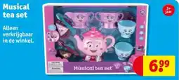 Kruidvat Musical tea set aanbieding